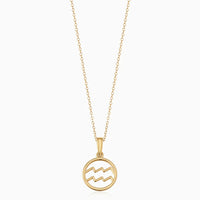 Rosalyette | Zodiakální Symbol Zlatý 18k Náhrdelník